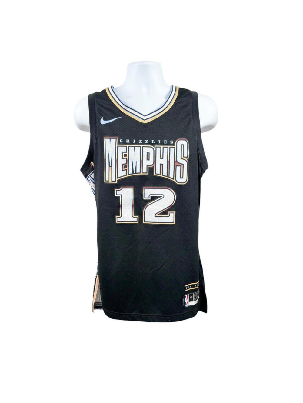 Nike Memphis Grizzlies Ja Morant City Edition Jersey Size XL Black 2022-23